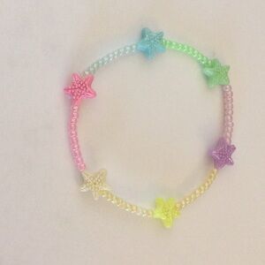 Colorful Star Beaded Bracelet for Kids